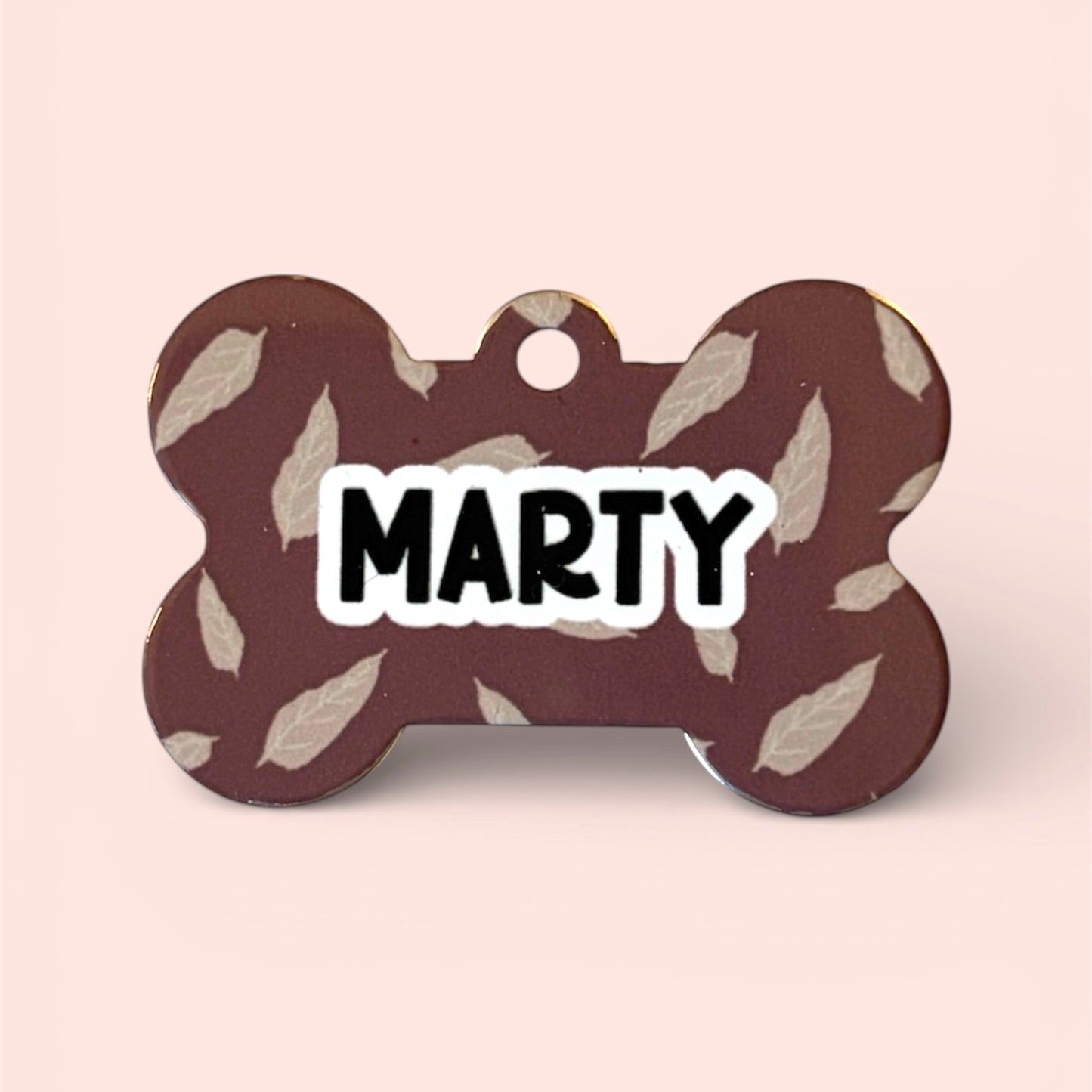 Médaille personnalisée - Feuilles d'automne