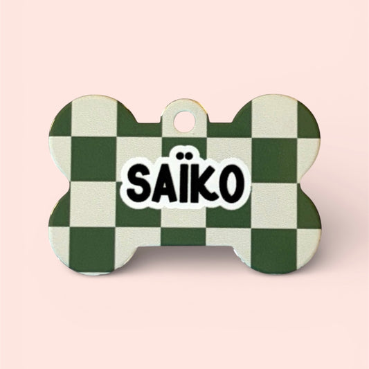 Médaille personnalisée - Damier