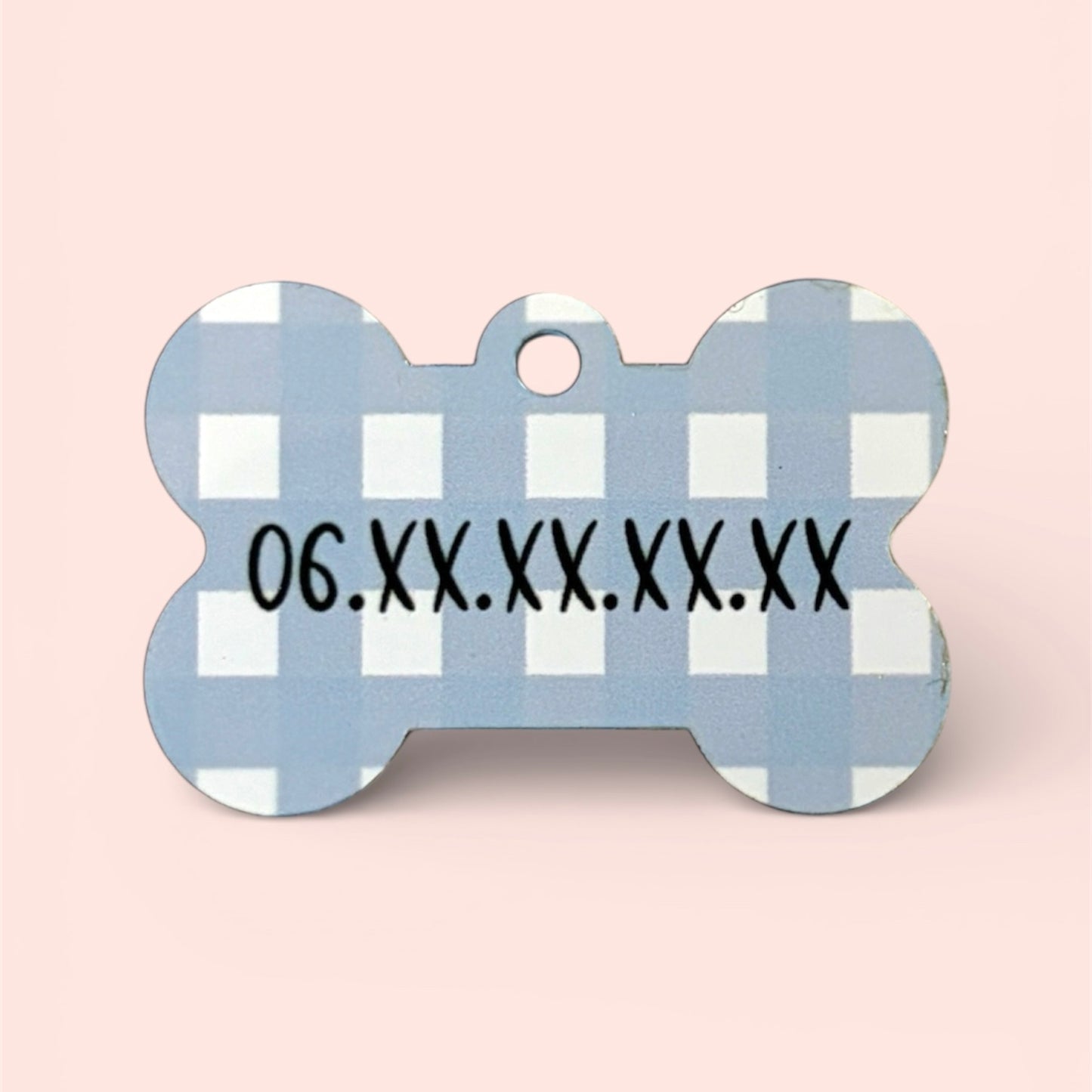 Medaille personnalisée - Vichy Bleu