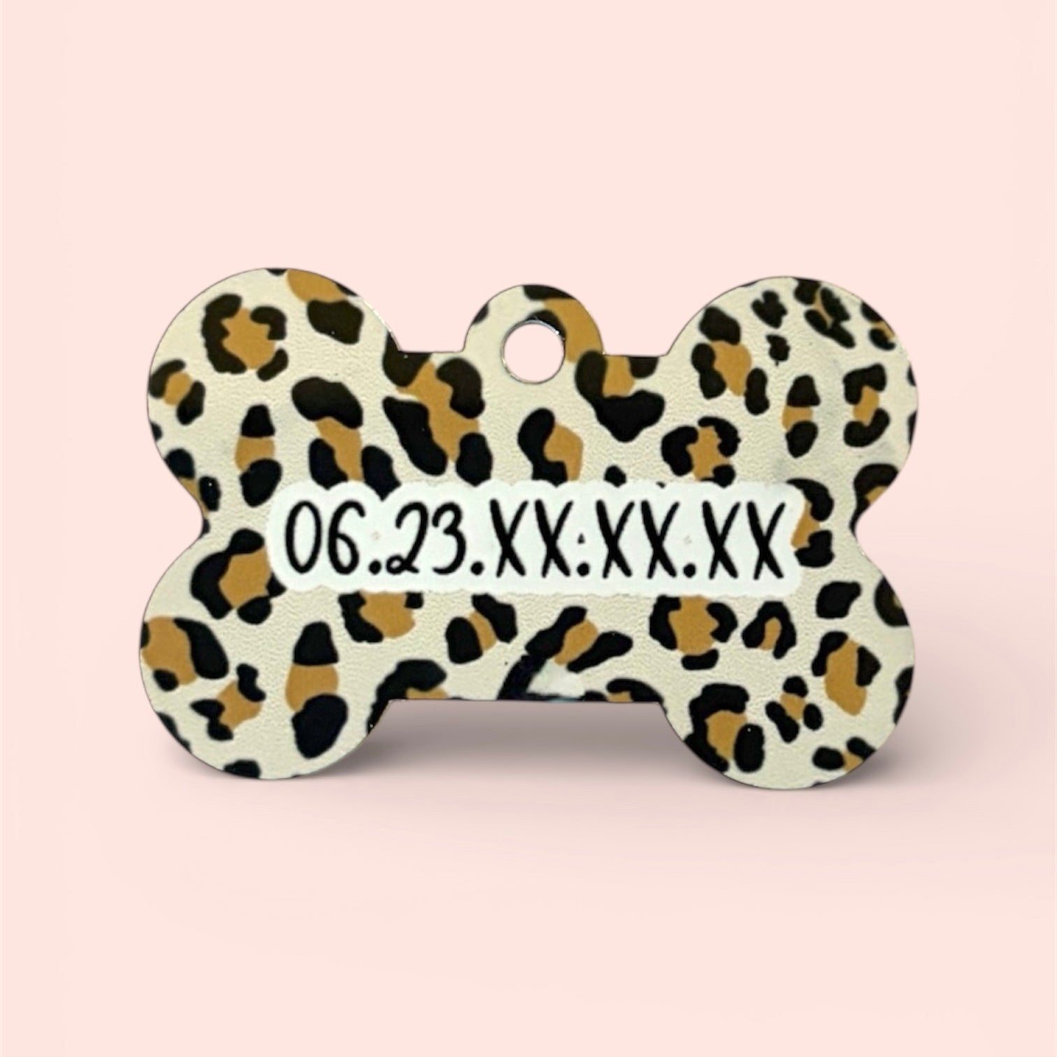 Médaille personnalisée chien ou chat pour collier, fabriquée à Lyon, numéro de téléphone